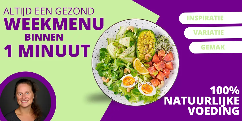 Gezonde weekmenu's
