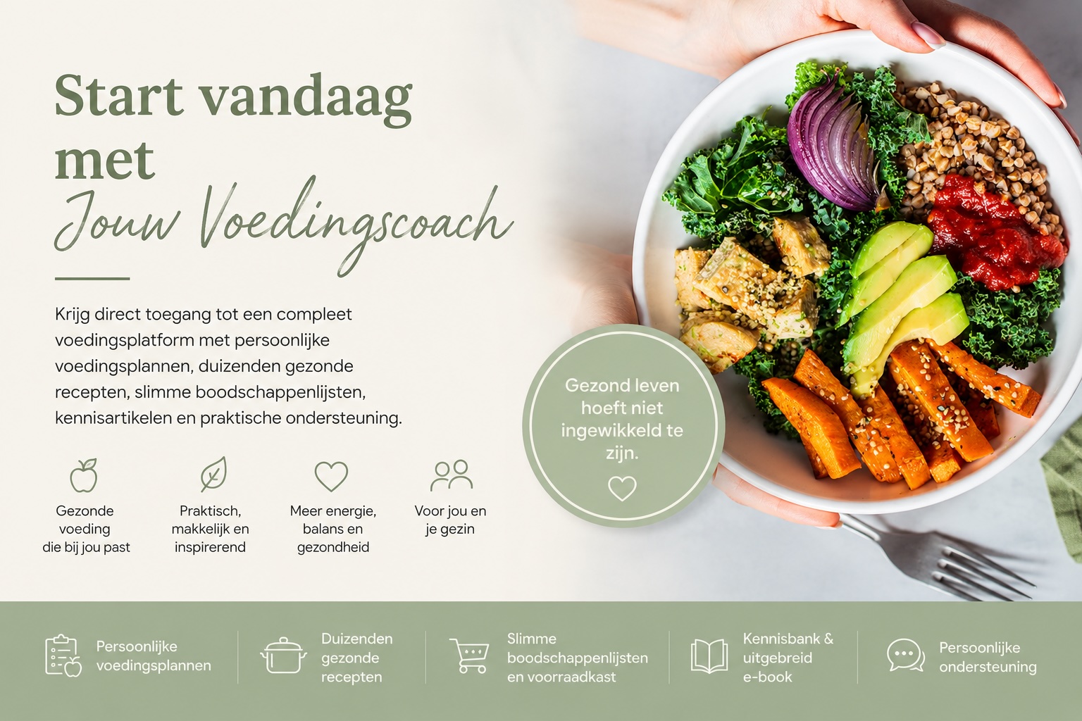 Start vandaag met Jouw Voedingscoach